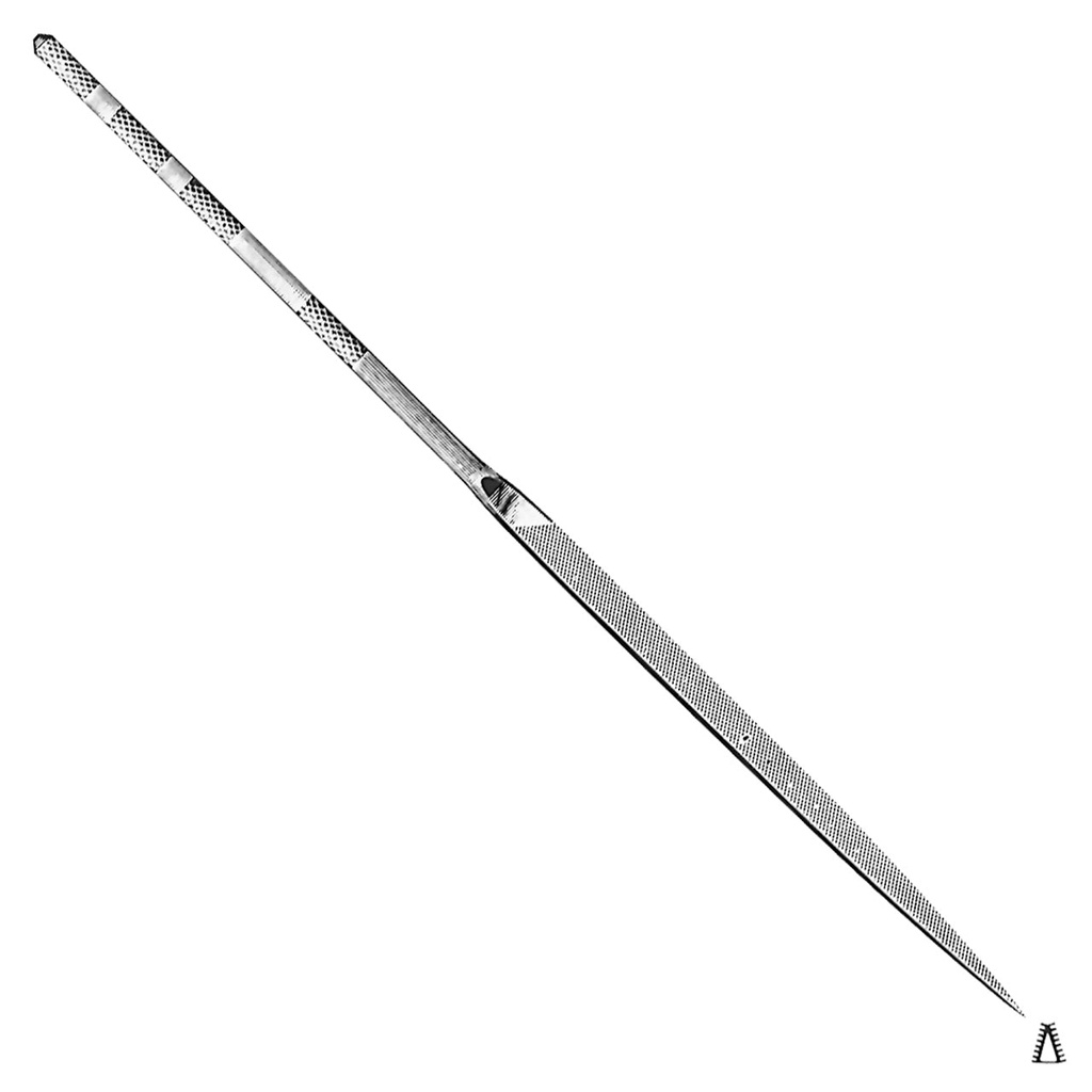 Grobet USA® Knife 14cm Cut 4 Swiss Pattern Needle File