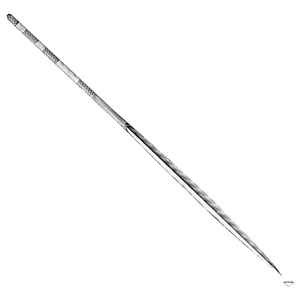 [615-1150] Grobet USA® Hot Barrette 16cm 0 Cut Swiss Pattern Needle File