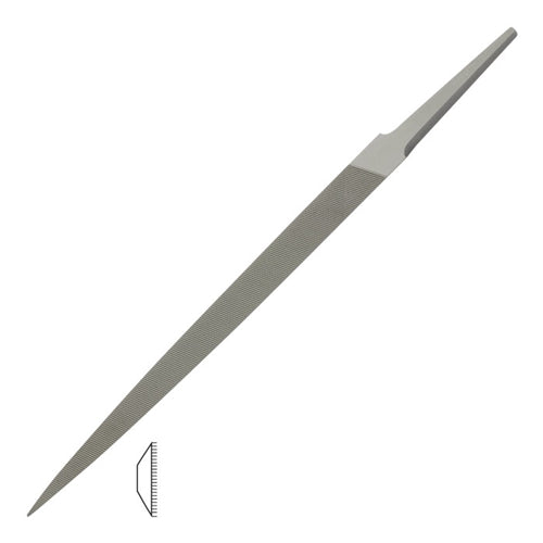 Grobet USA® Barrette 4" Cut 2 Swiss Pattern Precision File
