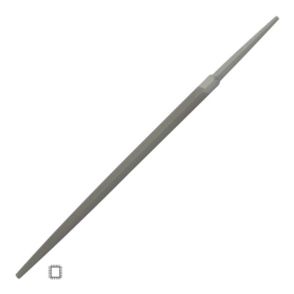 [643-0601] Grobet USA® Square 6" Cut 0 Swiss Pattern Precision File