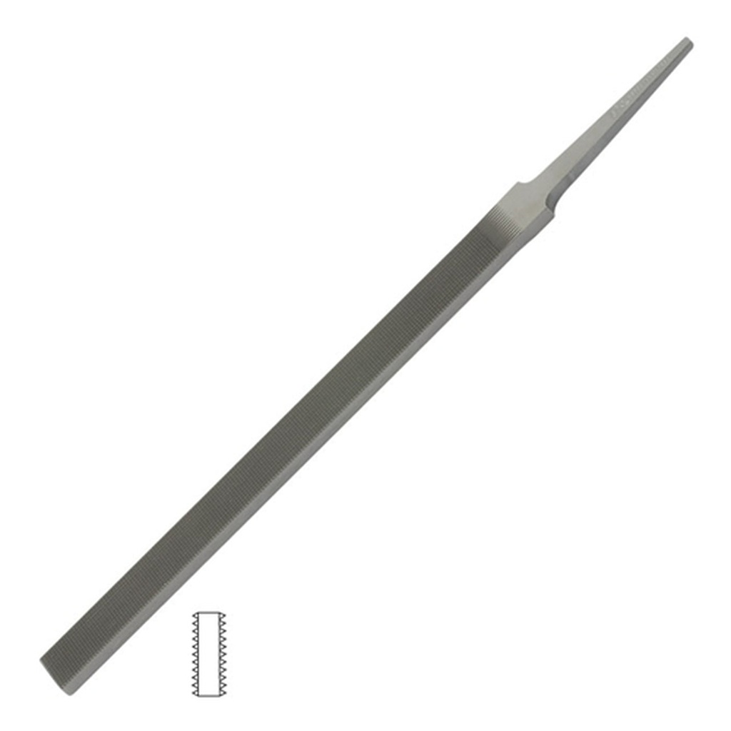 [646-0602] Grobet USA® Checkering Pillar Cut 00 Swiss Pattern Precision File