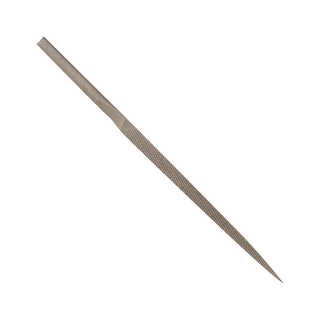 Three Square Steel File Cut 0 - 3mm shank
