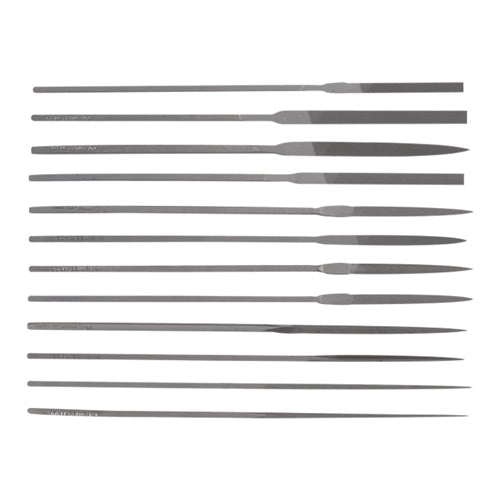 Swiss Pattern Cut 4 Escapement File Set of 12