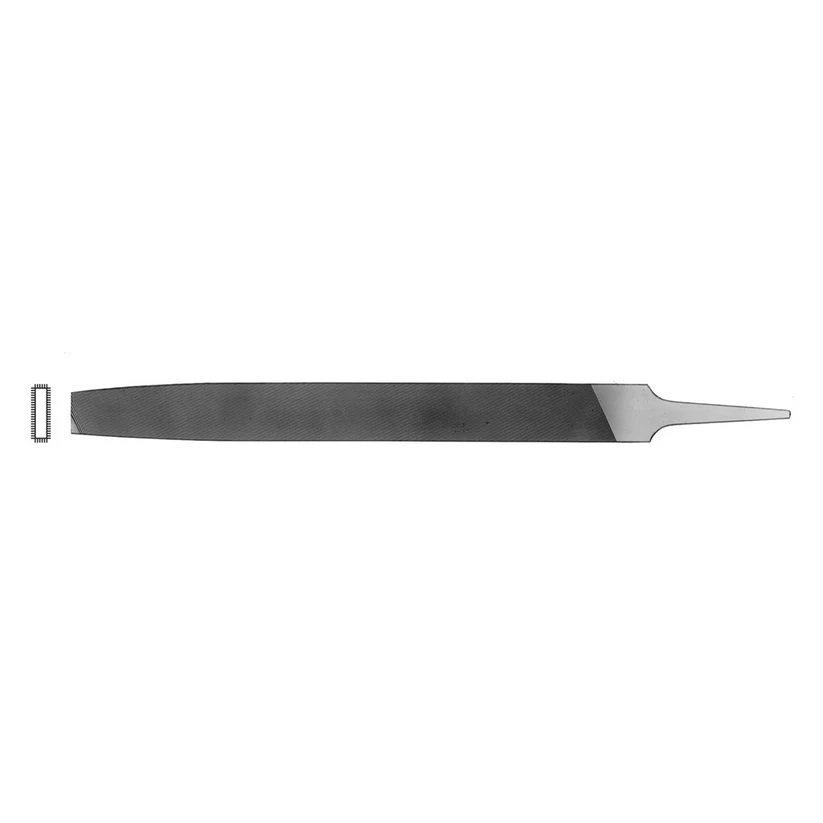 [770-0619] Grobet USA® American Pattern Files - Mill - 6" Smooth Cut