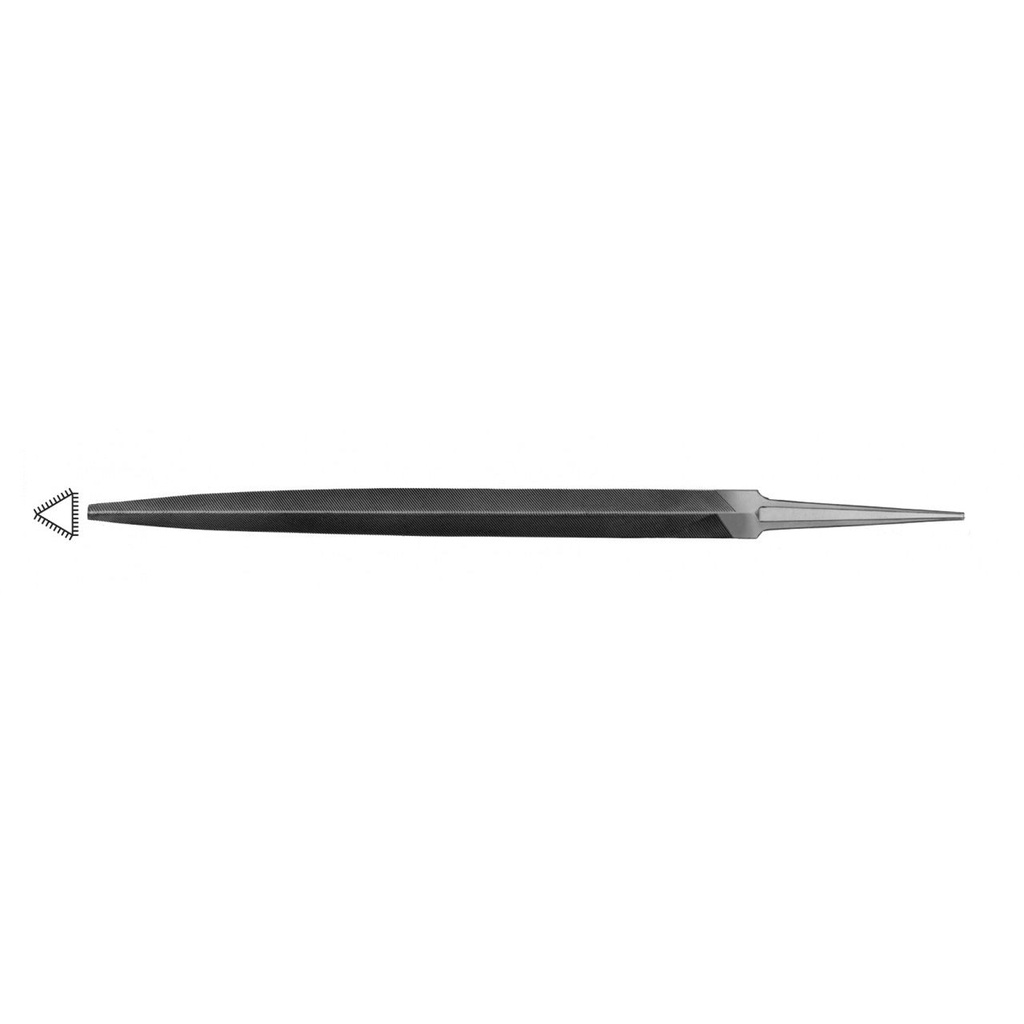 [770-1058] Grobet USA® American Pattern Files - Three Square - 10" Second Cut