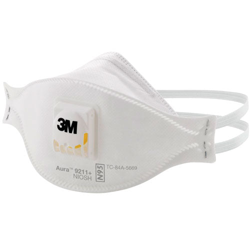 3M™ Disposable Particulate Flatfold Respirators - Box of 10 Masks