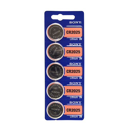 Sony® Murata Lithium Watch Batteries - CR2025 (Pkg. of 5)