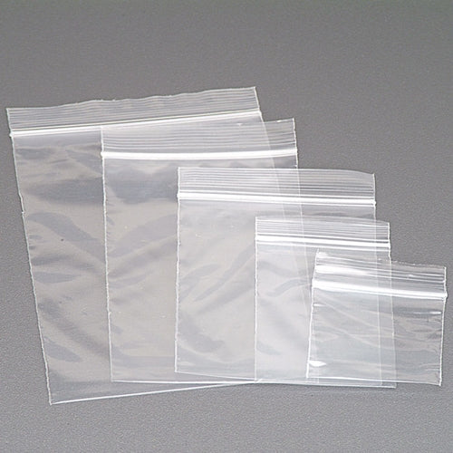 Economy Clear Zip Bags - 8" x 10"  (1,000 per Pkg)
