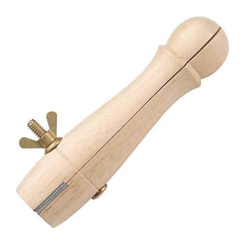 [812-0320] Spring-Loaded Wooden Ring Clamp
