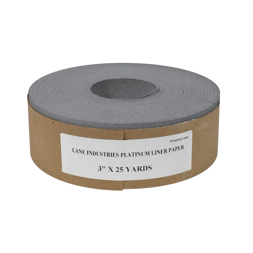 Non-Asbestos Platinum Liner Papers - 75 Foot Roll – 3"