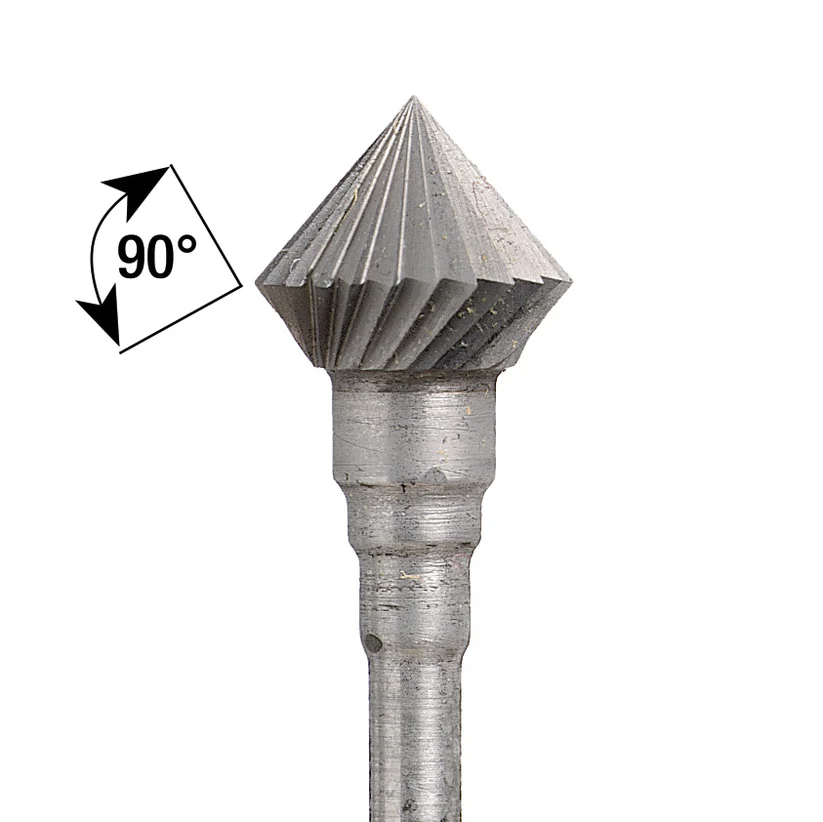 [125-0150] Jewelers Carbide Burs, 3/32" Shank - Bearing 15 (3.80mm)