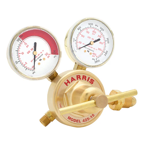 [830-1389] Harris® Single Stage Regulators - Acetylene (for Large Tanks)