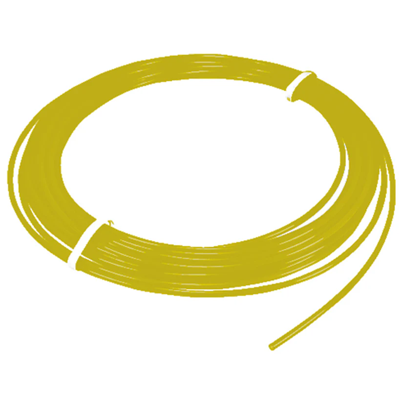 [830-1799] Polyurethane Yellow Hose for Sisma, PUK, and U6 Regulators