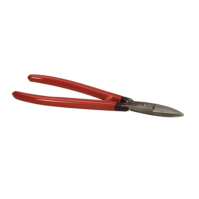 [819-0100] Lightweight Metal Snips - Straight Blade, Plain Handle