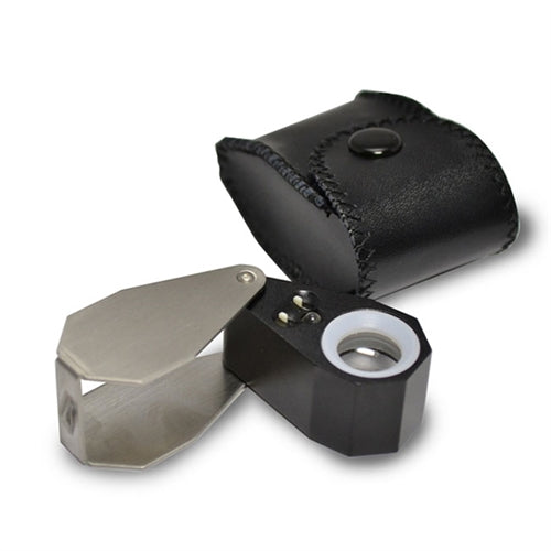 Grobet USA®14X Illuminated Jewelers Loupe with Ultraviolet Lighting
