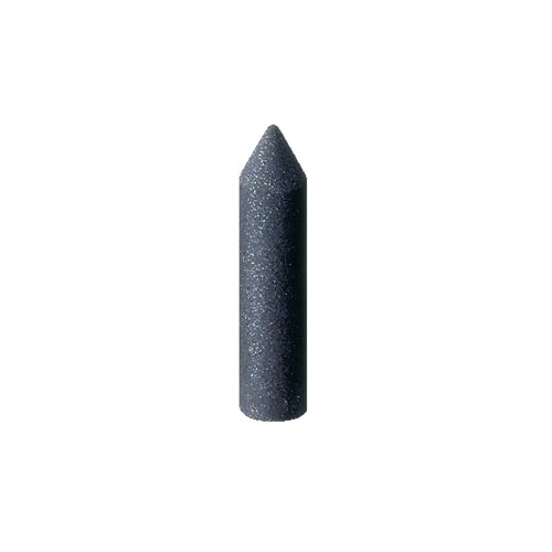 [407-1001379] Silicone Bullet, 1" x 1/4", Black, 220 Grit