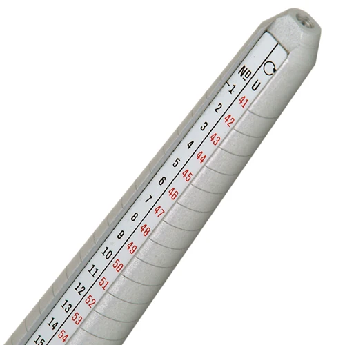 [820-8306] Bergeon Four-Scale Aluminum Ring Stick