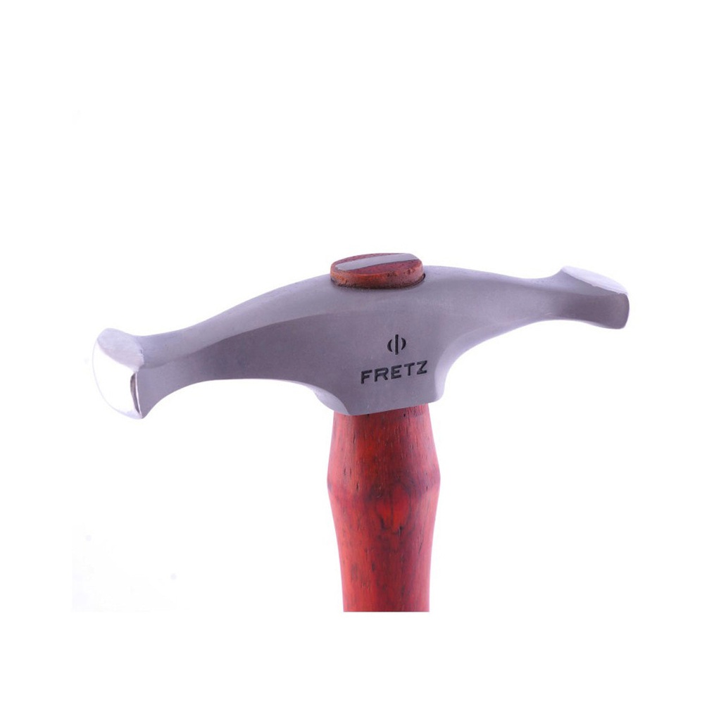 [821-7142] FRETZ HMR-108 Rounded Narrow Raising Embossing Hammer