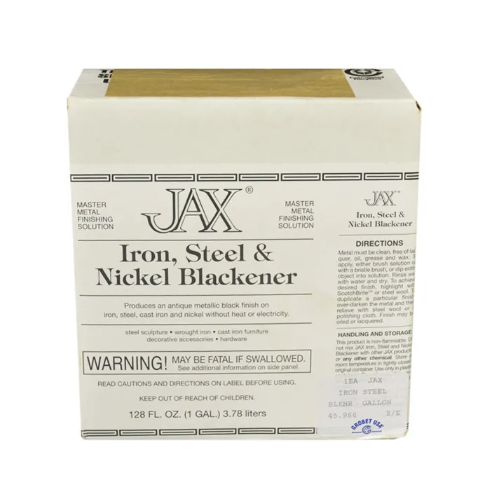 [407-45966] JAX Iron, Steel and Nickel Blackener (Gallon)