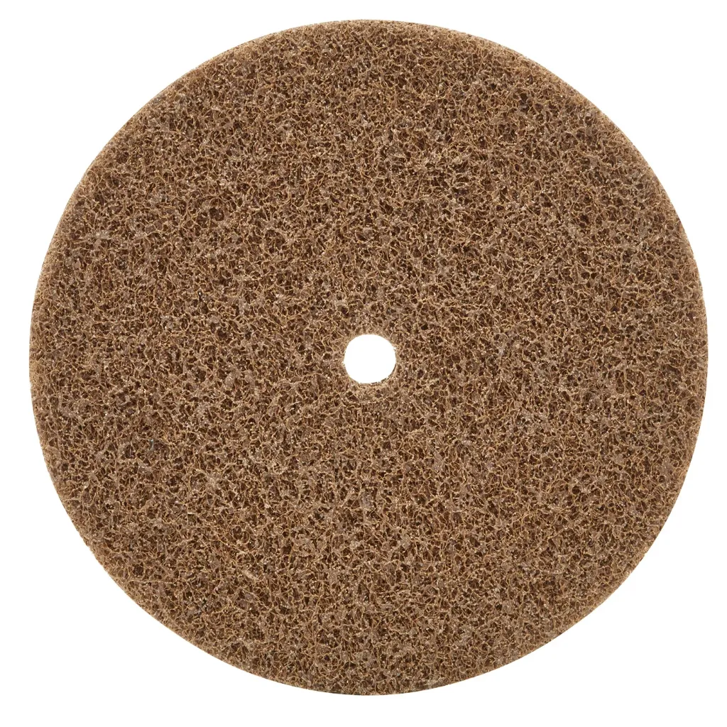 [108-8110] High Strength Non-Woven A/O Disc (6 x 1/2") - Medium