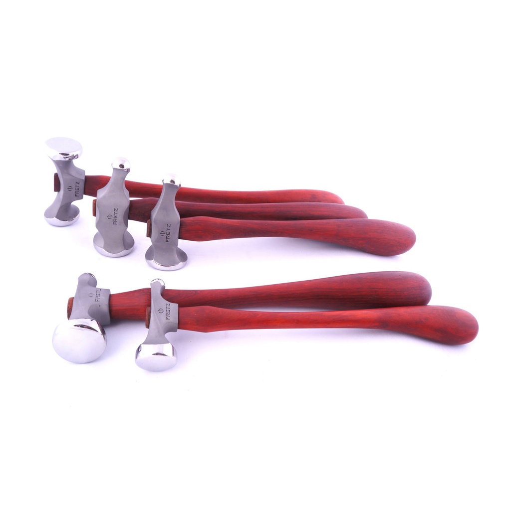 [821-8375] FRETZ HMR-C Chasing Hammer Set of 5