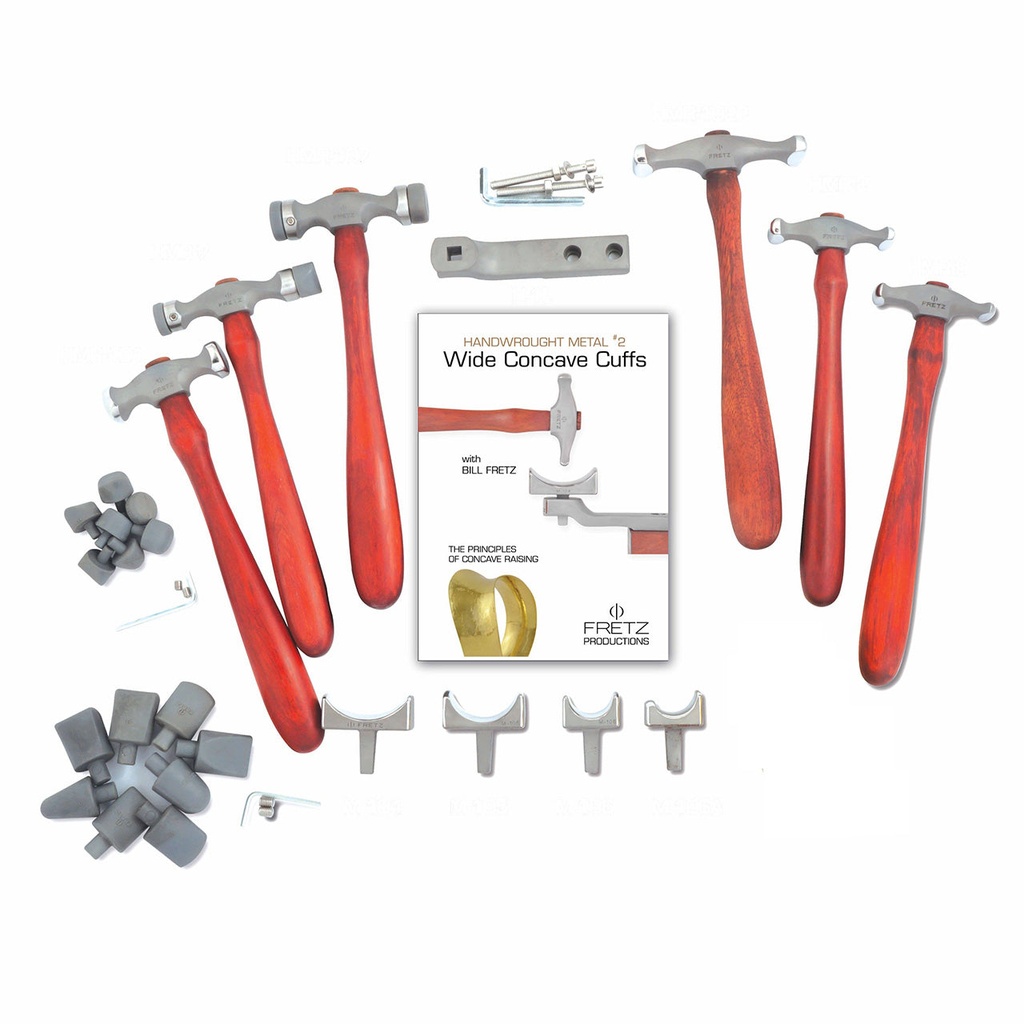[821-8412] Fretz FP-2 Set Wide Concave Cuff DVD & Tools