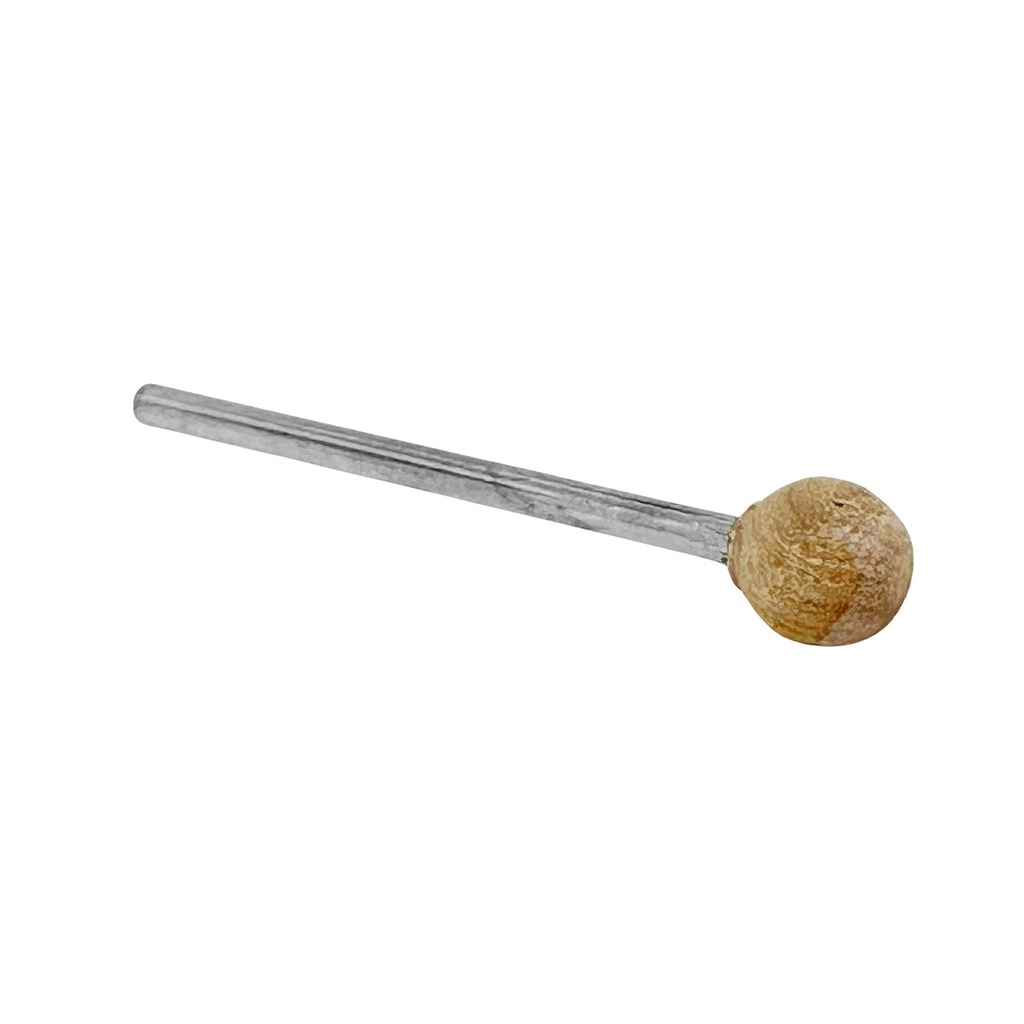 [825-0618] Wood Bobs - 3/8" Round, Hard (Pkg of 10)