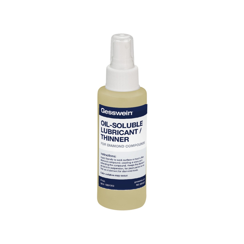 Lubricant/Thinner - Oil-Soluble, 4 oz. Spray Bottle