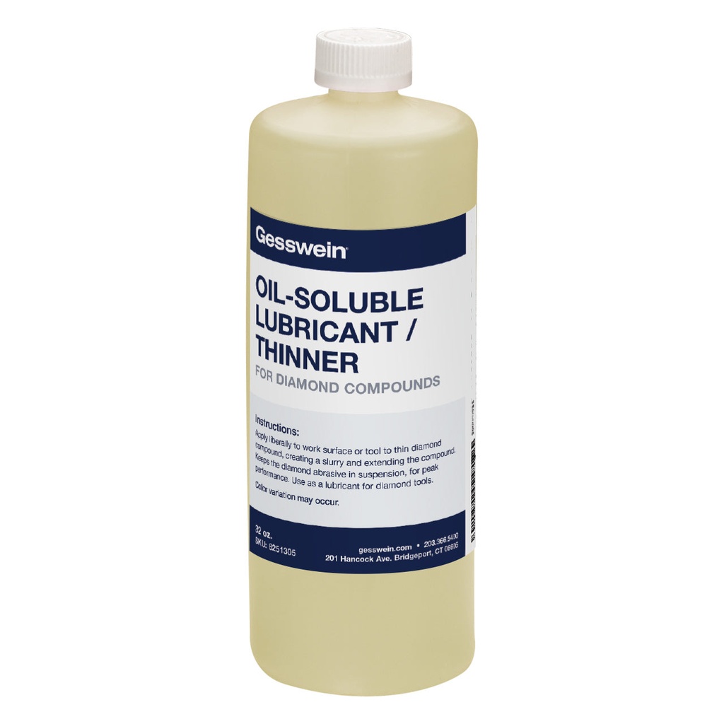 [825-1305] Lubricant/Thinner - Oil-Soluble, 32 oz. Bottle