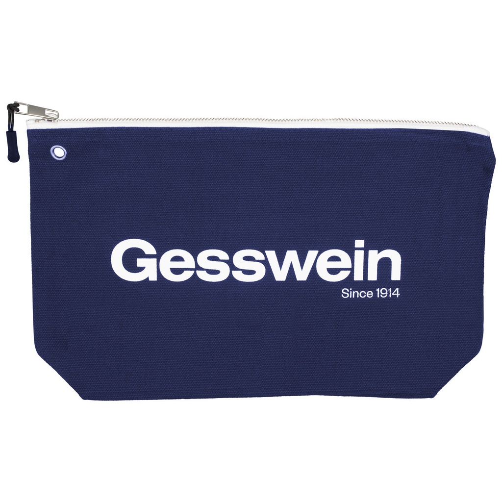 Canvas Zipper Bag 13.5 x 8.07 x 3.54