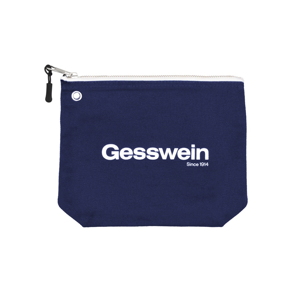 [827-1602] Canvas Zipper Bag 8.66 x 7.09 x 2.36