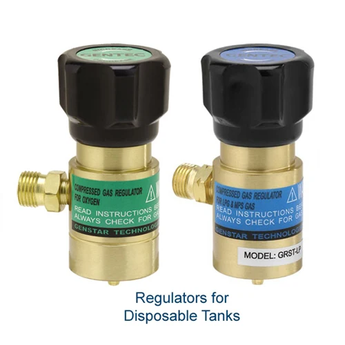 The Small Torch™ Fuel Gas Regulator for Disposable Tanks
