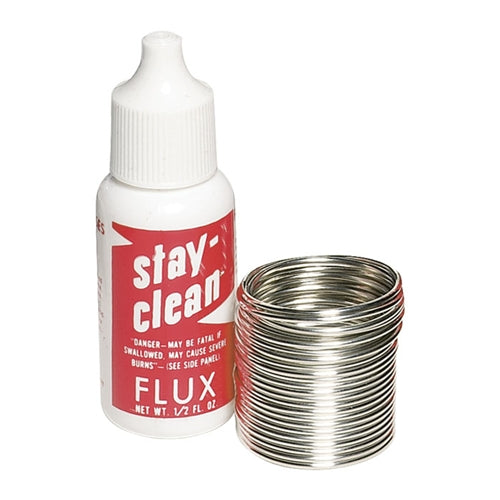 [830-2300] Stay Bright Solder & Flux - Set (1/2 oz. Solder, 1/2 oz. Flux)
