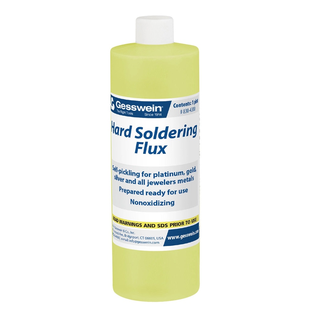 [830-4300] Hard Soldering Flux - 1 Pint