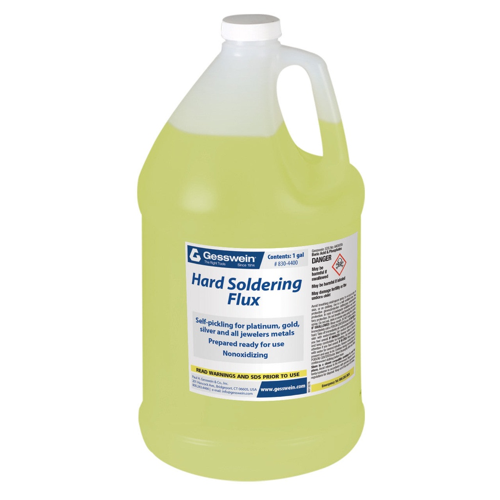 [830-4400] Hard Soldering Flux - 1 Gallon