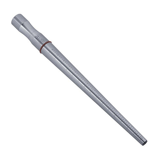 [841-1119] True-Size Ring Mandrels - Grooved Steel Ring Mandrel