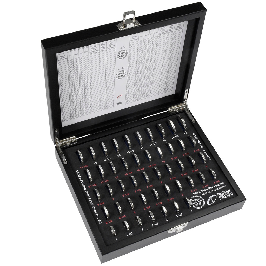 True-Size Ring System - 3mm True-Size Ring Set only