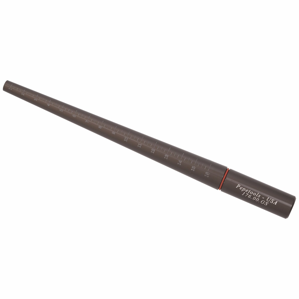[841-1155] PEPETOOLS® “Gold Standard” Aluminum Mandrel - Grooved