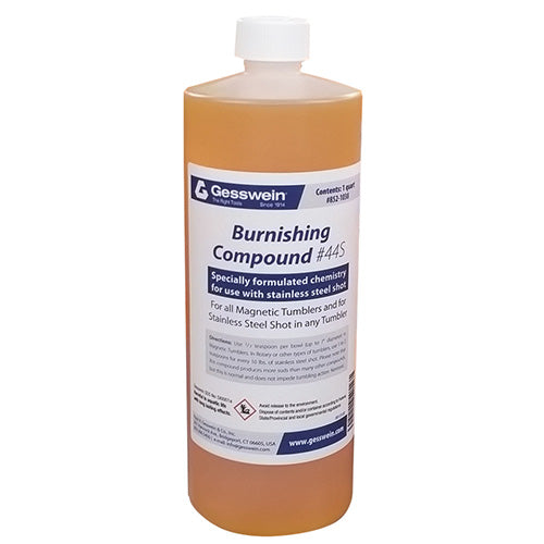 [852-1029] Burnishing Compound #44S for Stainless Steel Media - 4oz