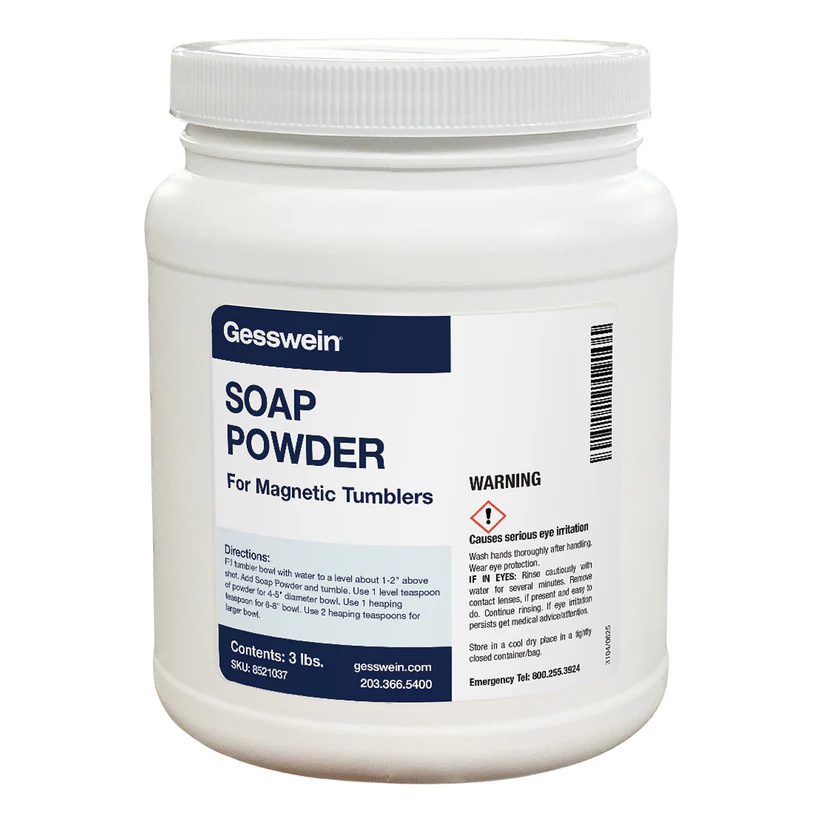 [852-1037] Soap Powder for Magnetic Tumblers - 3 lb. Jar