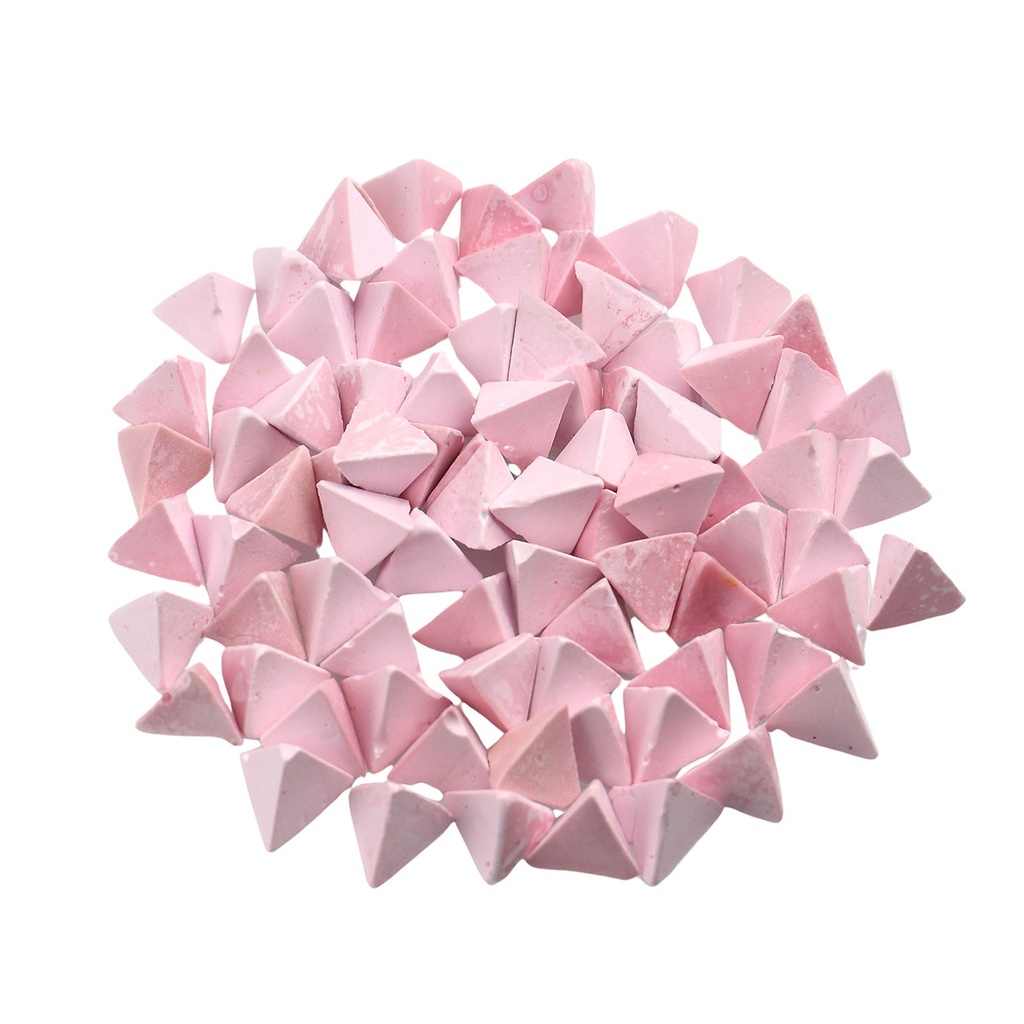 [852-3182] Avalon Pink Plastic Pyramid 18x18 Media 1kg.