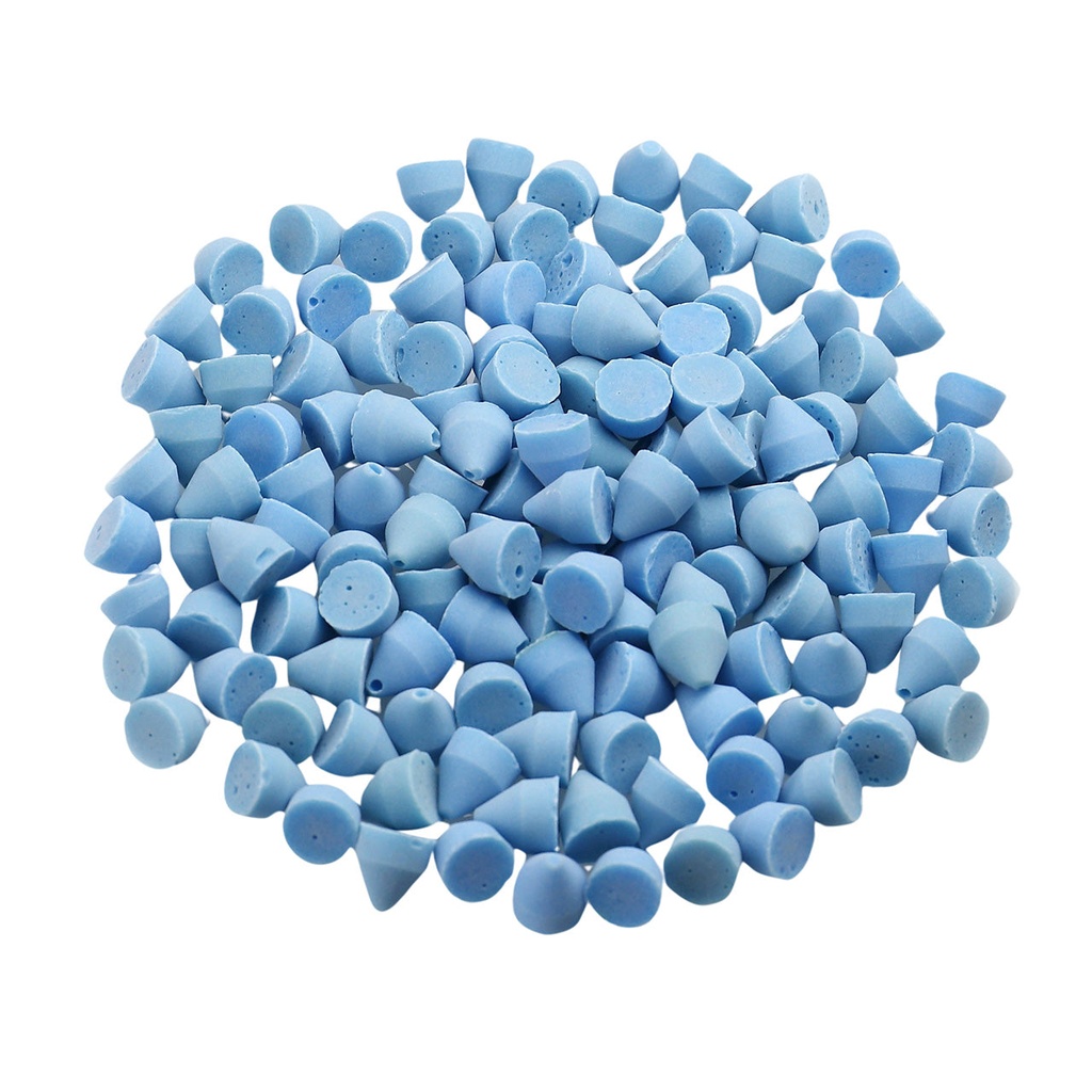 [852-3193] Avalon Blue Plastic Cone 10x10 Media 1kg.
