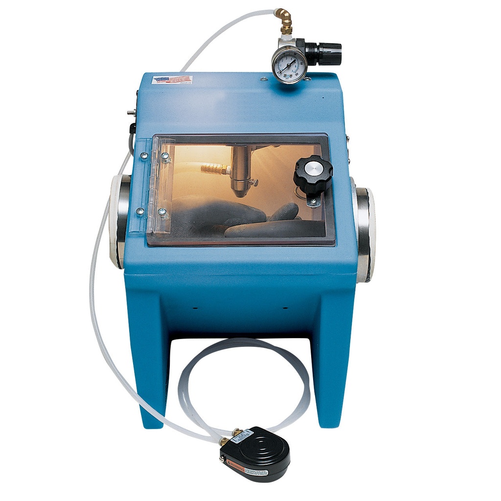 [854-0065] Tabletop Sandblaster - Dual, 220V, 50/60Hz