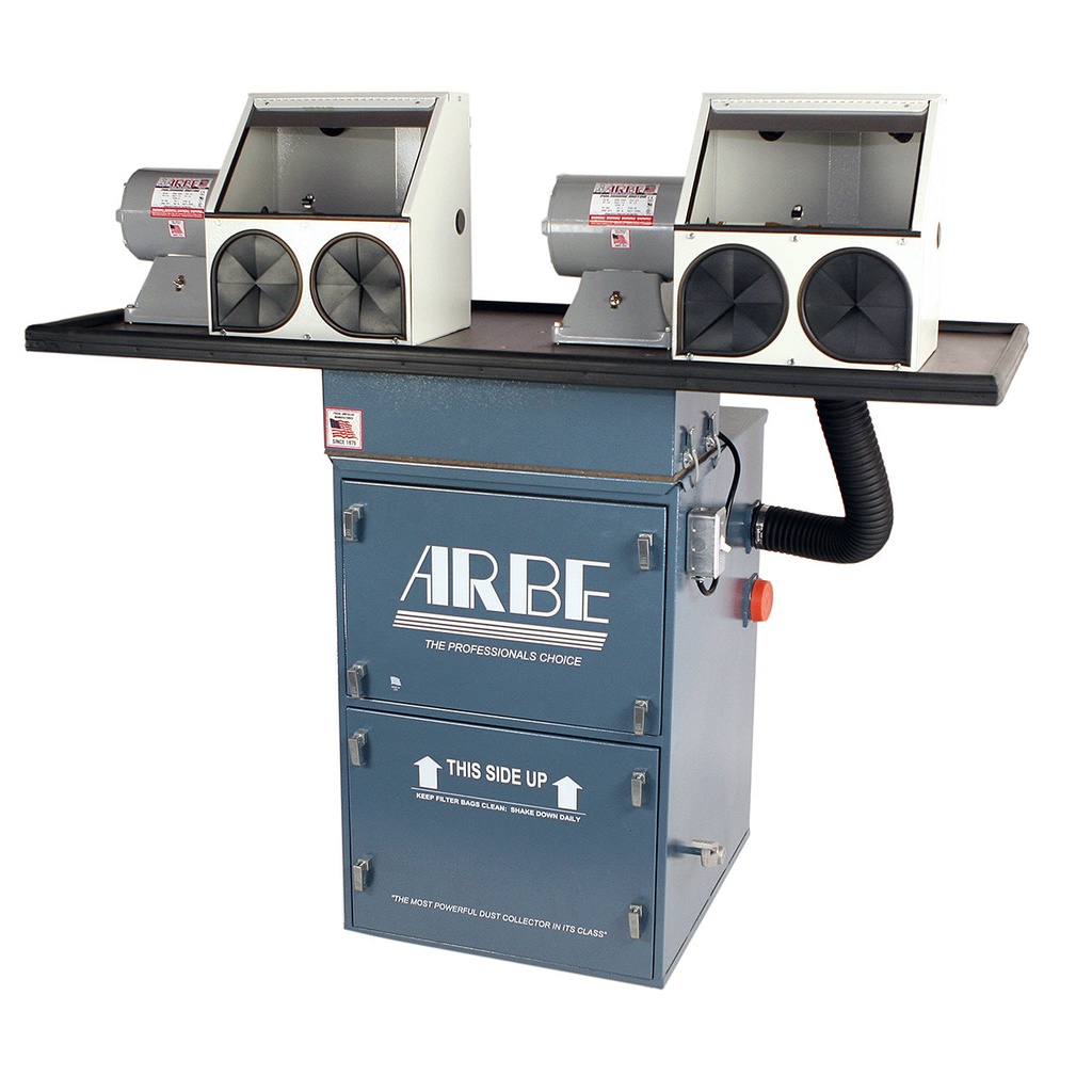 [854-1315] ARBE Closed Dual Motor Floor Model Polishing System