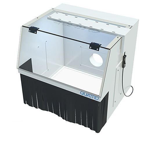 [854-2083] Quatro Clearview Hood with LED Lighting - No Drawer