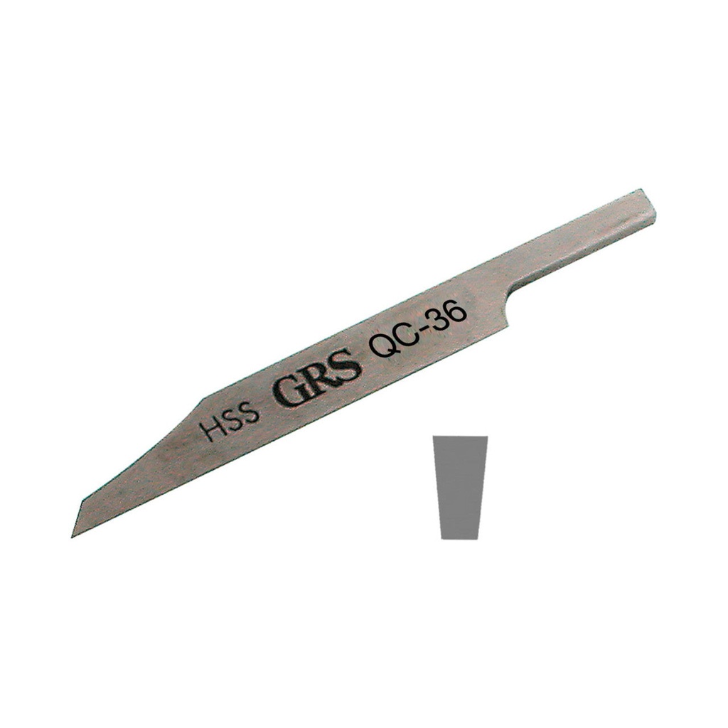 GRS® QC Gravers - Flat, #36