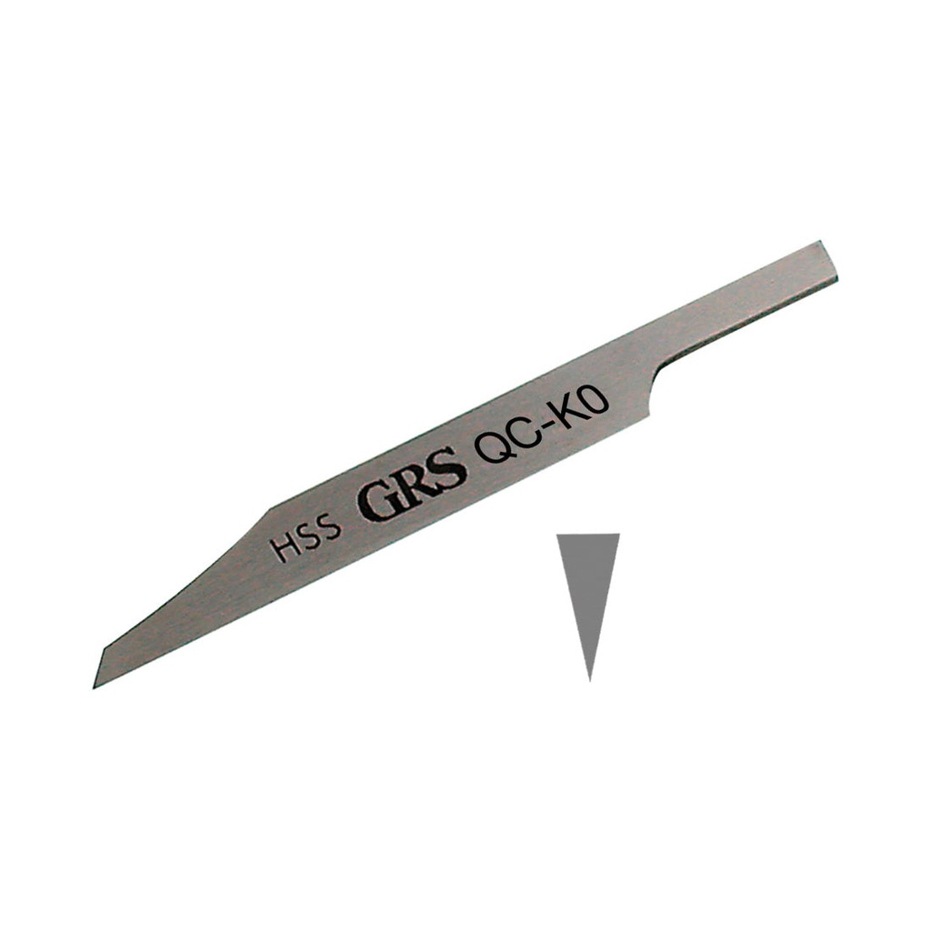 [855-9993] GRS® QC Gravers - Knife, #0
